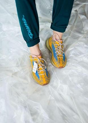 Кросівки жіночі  adidas yeezy boost 380 blue oat8 фото