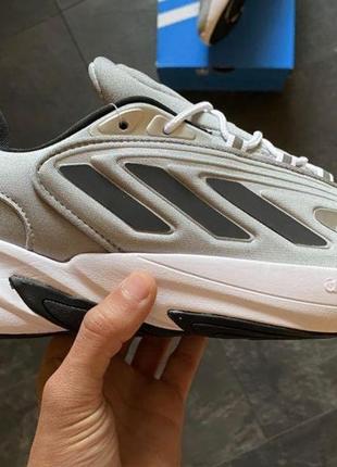 Мужские кроссовки  adidas line ozelia grey black white