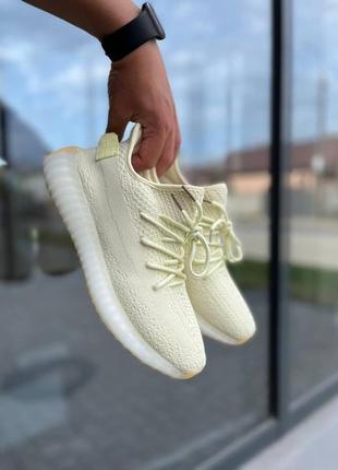 Мужские и женские кроссовки  adidas yeezy boost 350 v2, butter6 фото