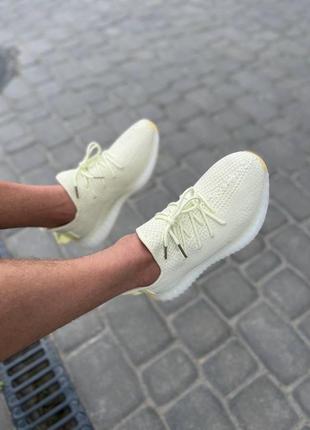 Мужские и женские кроссовки  adidas yeezy boost 350 v2, butter2 фото