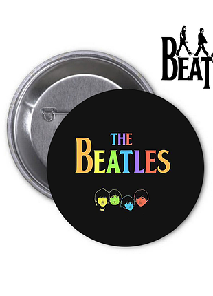 Значок beatles битлз