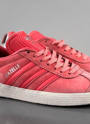 Женские кроссовки  adidas gazelle w pink