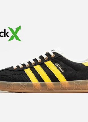 Мужские кроссовки   adidas gazelle x gucci