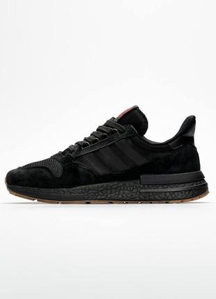 Мужские кроссовки  adidas zx 500 rm black 1