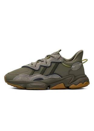 Мужские кроссовки  adidas  ozweego khaki