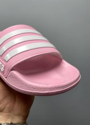Женские кроссовки  adidas slides pink4 фото