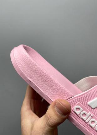 Женские кроссовки  adidas slides pink7 фото