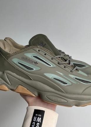 Чоловічі кросівки adidas ozweego celox green 371 фото