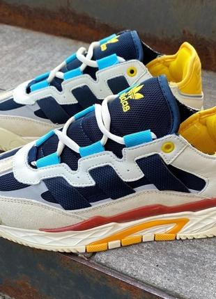 Мужские и женские кроссовки  yohji yamamoto y3 adidas shoes white collegiate navy