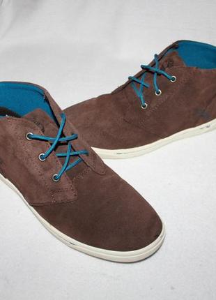 Демисезонные замшевые ботинки фирмы timberlend 39 размера по стельке 25 см.6 фото