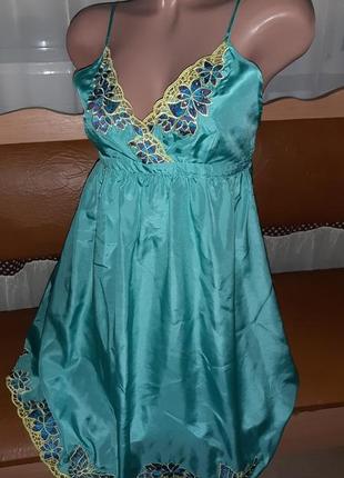Чистий шовк! сукня сарафан 14uk2 фото