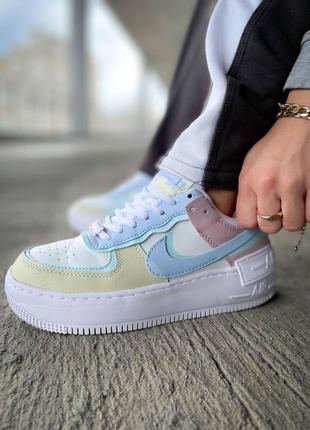 Женские кроссовки nike air force 1 shadow найк аир форс форсы