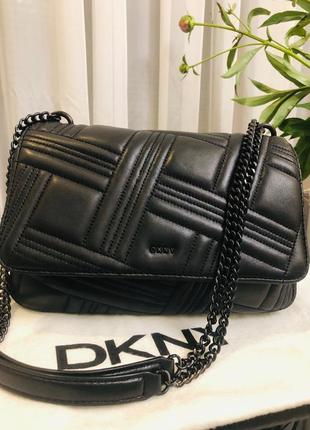 Сумка кожаная dkny оригинал