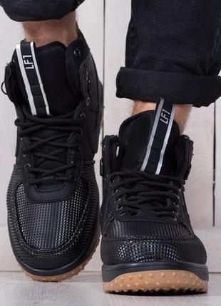 Кросівки чоловічі  nike lunar force 17 duckboot black 6