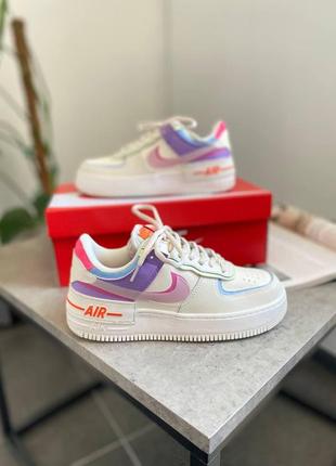 Женские кроссовки nike air force 1 shadow   найк аир форс форсы7 фото