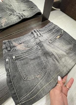 Жіноча джинсова юбка karen millen3 фото