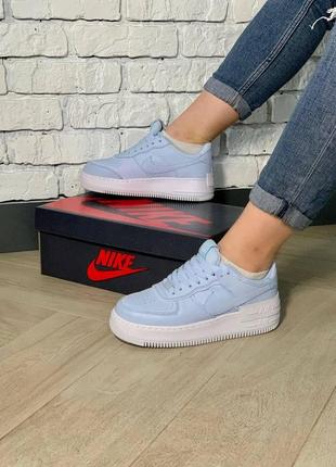 Женские кроссовки nike air force 1 shadow  найк аир форс5 фото