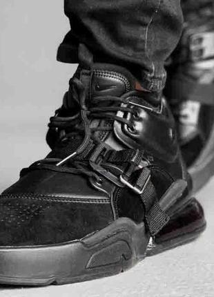 Nike air force 270 black hotsell and green