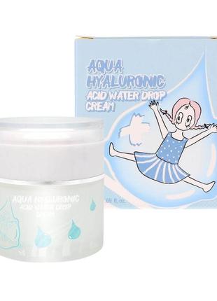 Увлажняющий гиалуроновый крем для лица elizavecca aqua hyaluronic acid water drop cream 50ml