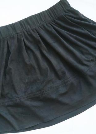 Замшевая юбка клеш moves