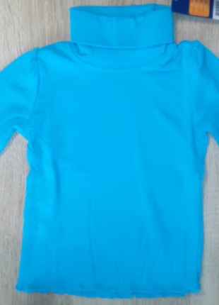 Гольфик для дівчинки блакитний 1-2 років lupilu1 фото