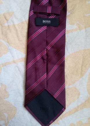 Шелковый галстук  hugo boss4 фото