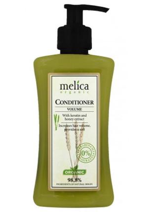 Кондиционер для волос melica organic с кератином и экстрактом меда 300 мл (4770416340644)