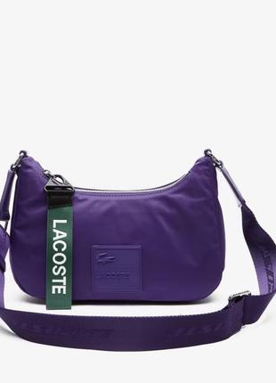 Lacoste сумка фиолетовая оригинал