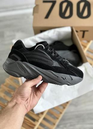 Мужские кроссовки  adidas yeezy boost 700 v2 black 16 фото