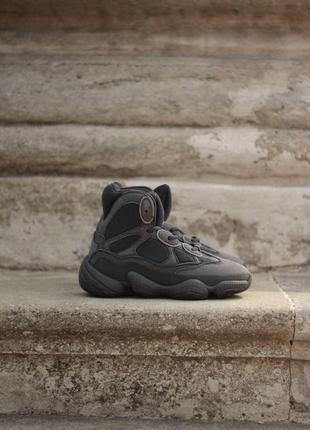 Женские кроссовки  adidas yeezy boost 500 hight utility black8 фото