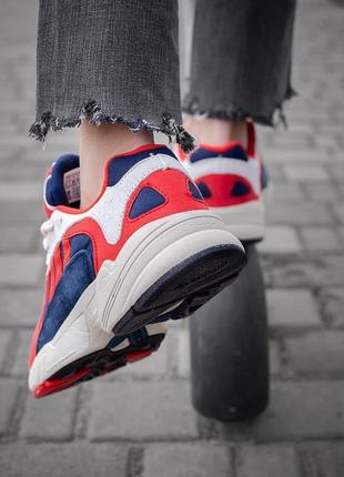 Женские кроссовки  adidas yung 1 red white6 фото