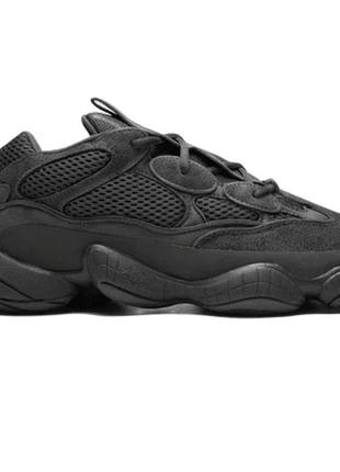 Жіночі кросівки  adidas yeezy 500 "utility black" 37