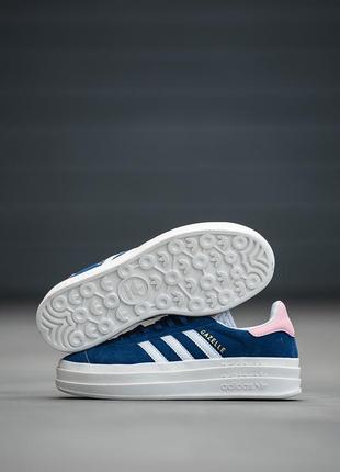 Жіночі кросівки adidas gazelle bold9 фото