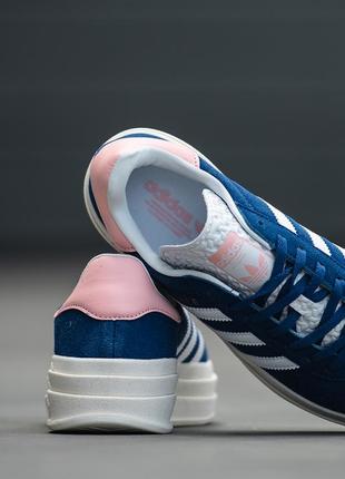 Женские кроссовки adidas gazelle bold6 фото