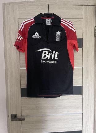 Футболка кофта для крикета adidas england cricket climacool оригинал