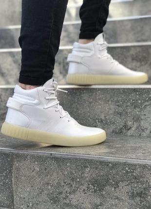 Чоловічі кросівки adidas tubular invader white4 фото