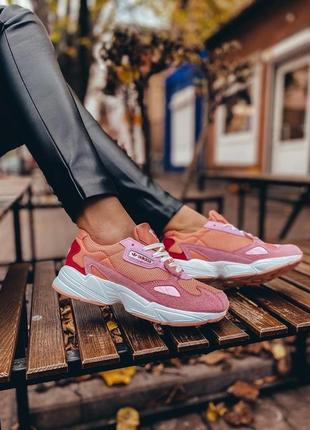 Кросівки жіночі  adidas falcon pink