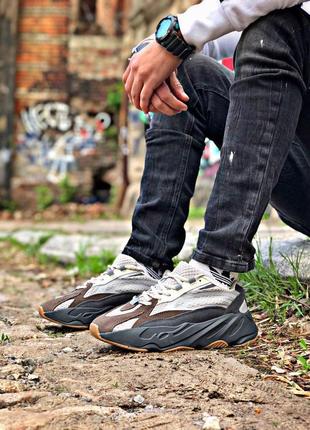 Чоловічі та жіночі кросівки adidas yeezy boost 700 v2 grey kanye west