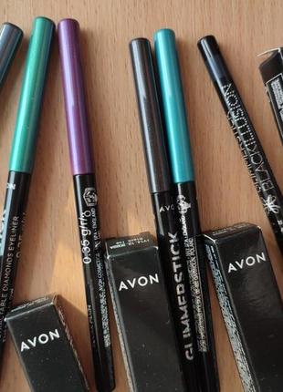 Glimmerstick avon мерехтливий олівець для очей