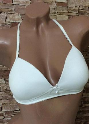 Бюстгальтер на тонком поролоне лиф без косточек р.70а