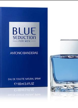 Чоловіча туалетна вода antonio banderas blue seduction  100 мл