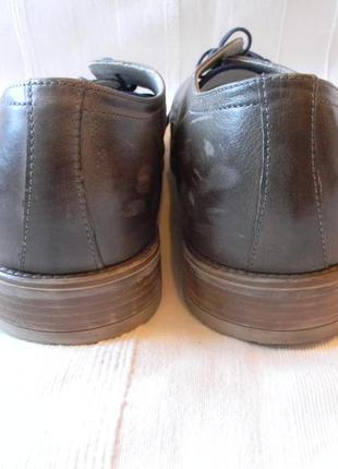 Мужские кожаные туфли roberto santi  р.44-45-45,59 фото