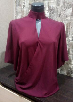 Легкая эффектная блуза от европейского бренда