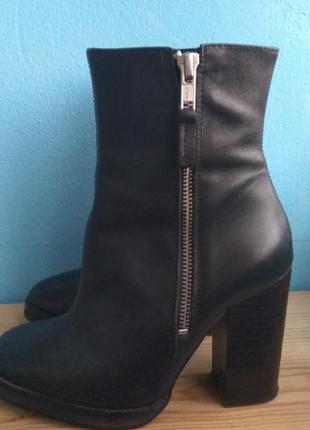 Кожаные очень удобные полусапожки