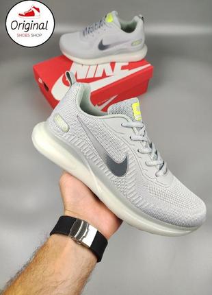 Мужские кроссовки nike air running gray