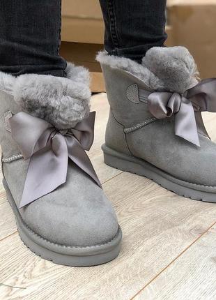 Уггі угги чоботи жіночі сапоги валянки ugg womens gita bow mini 1098360