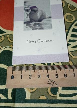 Мини открытки с конвертом с рождеством6 фото