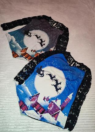 Блузка новорічна