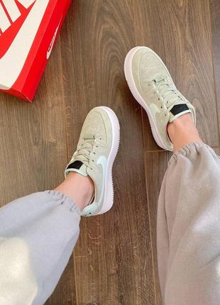 Жіночі кросівки black and pink nike air forces base 1 найк аір форс