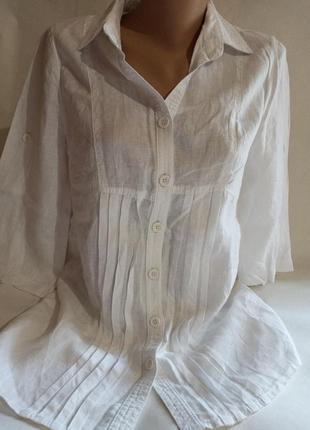Сорочка рубашка туніка блуза блузка льон